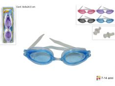 OCCHIALINI MARE CON TAPPI DA 7 A 14 ANNI