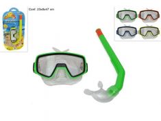 MASCHERA SUBACQUEA 7 14 ANNI CON BOCCAGLIO