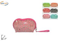 BEAUTY IN PVC TRASPARENTE CON DECORAZIONE