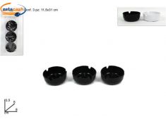 POSACENERE 3 PEZZI IN PLASTICA