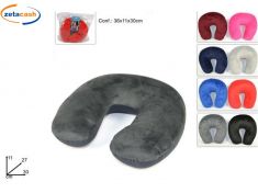 CUSCINO COLLO DA VIAGGIO IN VARI COLORI ASSORTITI