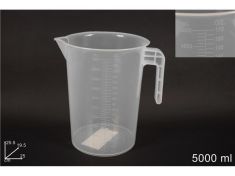 BROCCA IN PLASTICA GRADUATA 5000 ML