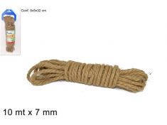 CORDA JUTA 7 MM X 10 METRI
