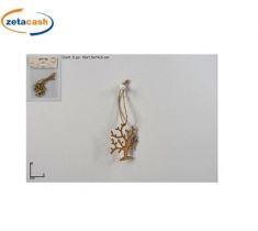 APPENDINI IN LEGNO FORMA ALBERO DELLA VITA 5 PEZZI 5 CM