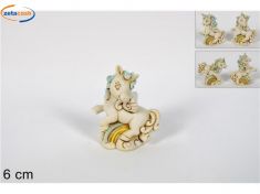 UNICORNO CELESTE 6 CM 4 MODELLI