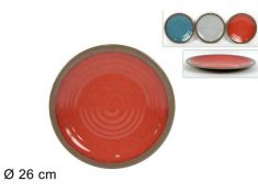 PIATTO PIANO IN MELAMINA DIAM 26 CM