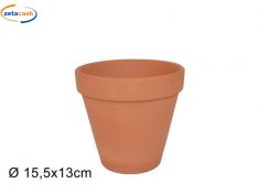VASO IN TERRACOTTA DIAM 16 CM