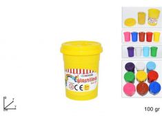 PLASTILINA IN VASETTO DA 100 GR