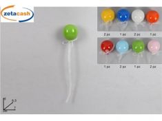 APPENDINO PALLONCINO CERAMICA H8 CM COL ASS