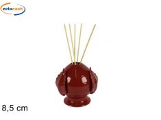 PUMO CERAMICA PER DEO AMBIENTE BORDEAUX CM. 8,5