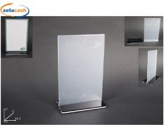 PORTAPREZZI IN PLEXIGLASS CM 15XH21