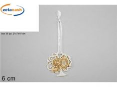 ALBERO DELLA VITA 50ESIMO ANNIVERSARIO H 6 CM