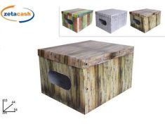 BOX ABITI PVC 54X44X33 CM FANTASIA ASS