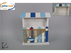 PORTACHIAVI IN LEGNO CM 22 X 25