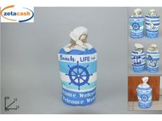 FERMA PORTA A FORMA DI SACCHETTO CON APPLIC MARINE