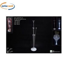 PIANTANA CON 37 LED BIANCO FREDDO PORTA PALLONCINI