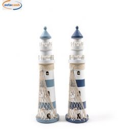 FARO LEGNO CON LUCI H47 D12 CM ASS