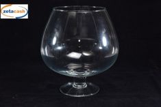 VASO IN VETRO TRASPARENTE MOD COGNAC DIAM 17 X H 30 CM