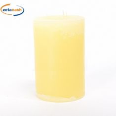 CANDELA 48426 PILLAR RUSTIC 15X25H CM AVORIO