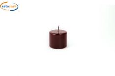 CANDELA PILLAR BORDEAUX 8 CM