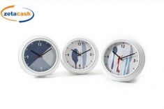 OROLOGIO DA PARETE IN MDF CON STAMPA POSATE DIAM30 X 5