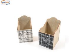 PORTAMESTOLI LEGNO KITCHEN DECORI ASS H17X10X11CM