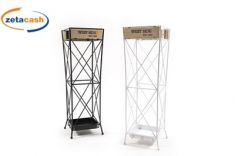 PORTA OMBRELLI IN METALLO CM 15X15XH48