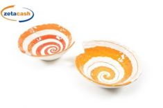 CIOTOLA CONCHIGLIA CERAMICA H6X15X15 CM ASS