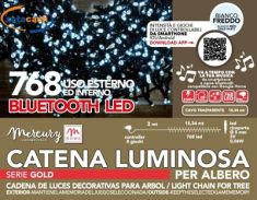 SERIE 768 LED BIANCO FREDDO COMANDO MOVIMENTO E APP. ANDR/GO