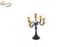 CANDELABRO 5 FUOCHI KING CM 27X27XH30