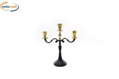 CANDELABRO 3 FUOCHI "KING" 26X10XH30,2