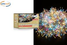 SERIE 1152 LED MULTICOLOR CANDY ESTERNO 31,8 MT 8 GIOCHI