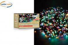 LUCI PER ALBERO 1152 LED DA ESTERNO INTERNO 8 GIOCHI DI LUCE