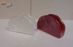 PORTATOVAGLIOLI CERAMICA CM. 12X4,5XH.8 cm.