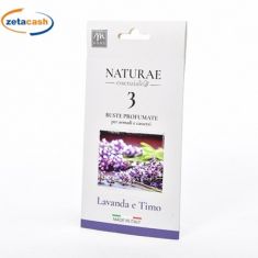 BUSTE PROFUMATE LAVANDA E TIMO 3 PZ
