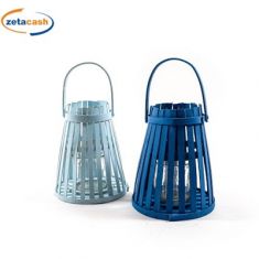 LANTERNA IN LEGNO COLORS DIAMETRO 21