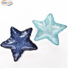 CENTROTAVOLA VETRO STELLA MARINA COL ASS 21CM