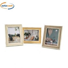 CORNICE PORTAFOTO POLISTIRENE EFFETTO LEGNO 15X20CM