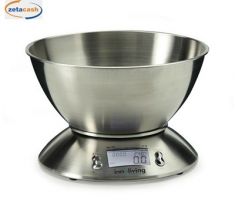 BILANCIA DIGITALE CUCINA ACCIAIO CIOTOLA CAP 5 KG