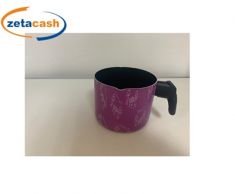 BOLLILATTE CON MANICO ANTIADERENTE CM 12 VIOLA