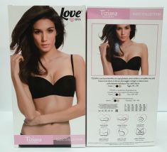 REGGISENO FASCIA IMBOTTITA TIZIANA "LOVE" NUDO TG 4°COPPA