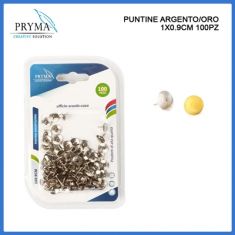 PUNTINE 100 PEZZI UNIVERSALI 10 X 9 MM