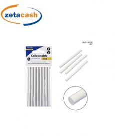 STICK COLLA A CALDO TRASPARENTE DIAM 7 MM X H 10CM 8 PEZZI