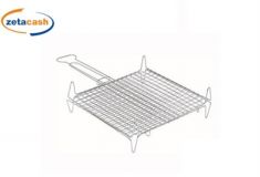 GRATICOLA BOMBATA 2 FACCIATE CON PIEDI 27 X 27 CM