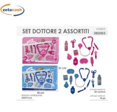 SET 11 PZ DOTTORE BAMBINO/A ASS