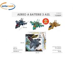 AEREO MILITARE LUCE MUSICA 22X20CM