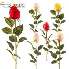 STELO BOCCIOLO ROSA VELVET H67CM ASS