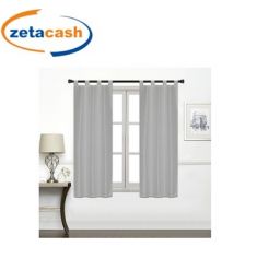 COPPIA TENDINE EFFETTO LINO LINEA TRAMONTO CM 60X150