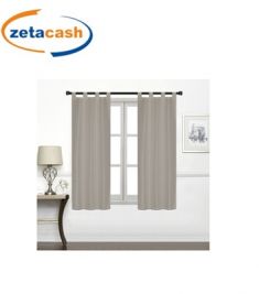 COPPIA TENDINE EFFETTO LINO LINEA TRAMONTO CM 60X240