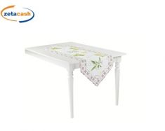 RUNNER STAMPATO CAPRI 45X150 CM BORDO TINTO 100% COTONE